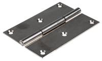 726-4071 RS PRO Stainless Steel Piano Hinge, Screw Fixing, 100mm x 70mm x 2mm