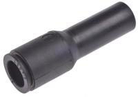 3166-10-12 Legris LF3000 Series Straight Tube-to-Tube Adaptor, Push In 10 mm to Push In 12 mm, Tube-to-Tube Connection Style