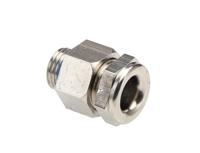 52001879 Lapp SKINDICHT Series Nickel Nickel Plated Brass Cable Gland, M10 Thread, 5.5mm min., 7mm max., IP66, IP68