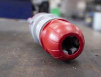 3133247 Scame IP44 Red Cable Mount 3P + N + E Industrial Power Socket, Rated At 32A, 415 V