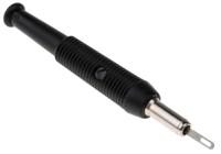 930320100 Hirschmann Test & Measurement Black Female Banana Socket, 2mm Connector, Screw Termination, 6A, 60V dc, Tin Plating