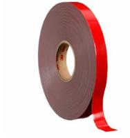 7000072164 3M , VHB Red Foam Tape, 6.4 → 1219mm x 32.9m, 1.1mm Thick