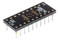 w9576rc Winslow Straight Through Hole Mount 0.5 mm, 2.54 mm Pitch IC Socket Adapter, TSSOP 20 to DIP 20