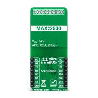 mikroe-4758 MikroElektronika MIKROE-4758 ISO ADC 5 Click Add On Board Signal Conversion Development Tool