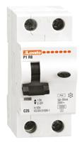 p1rb1nc25ac030 Lovato RCBO, 25A Current Rating, 1P+N Poles, 30mA Trip Sensitivity, Type C