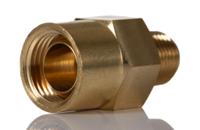 221250518 Norgren ENOTS Series Straight Threaded Adaptor, R 1/8 Male to Push In 5/16 in, Threaded-to-Tube Connection Style