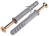 275-759 RS PRO Nylon Frame Fixings, fixing hole diameter 8mm, length 60mm