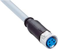 yf8u14-200va3xleax-2095891 SICK Female 4 way Straight M8 to Male 4 way Straight M12 Connector Cable, 20 m