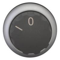 216853-m22-w Eaton M22 Series 2 Position Selector Switch Head, 22.5mm Cutout, Black Handle