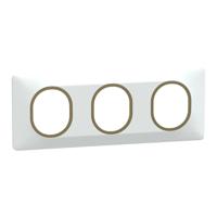 s320706d White 3 Gang Light Switch Cover