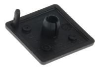 3842548745 Bosch Rexroth Black Polypropylene End Cap, 30 x 30 mm Strut Profile, 8mm Groove