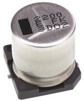 eevfk1e222m Panasonic 2200μF Aluminium Electrolytic Capacitor 25V dc, Surface Mount - EEVFK1E222M