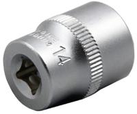 830-4026 RS PRO 1/4 in Drive 14mm Standard Socket, 6 point
