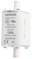 3ne8022-1 Siemens 125A Centred Tag Fuse, NH00, 690V ac