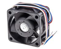 414j2hh ebm-papst 400 Series Axial Fan, 24 V dc, DC Operation, 24m³/h, 3.6W, 40 x 40 x 25mm