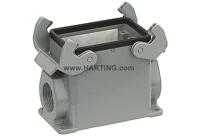 19200320272 HARTING Han A Heavy Duty Power Connector Hood, M32 x 2 Thread, Side Entry
