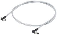6es7194-2lh10-1ab0 Siemens Male 4 way M8 to Female 4 way M8 Sensor Actuator Cable, 1 m