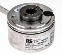 rs0-532-314 Hengstler RI58-D Series Incremental Incremental Encoder, 2500 ppr, RS422 Signal, Hollow Type, 12mm Shaft