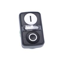 zb5aw7a1721 Schneider Electric Harmony XB5 Series Black, White Momentary Push Button Head, 22mm Cutout, IP66, IP67, IP69K