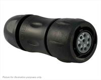 uts6jc12e8s Souriau Sunbank by Eaton, UTS 8 Way Cable Mount MIL Spec Circular Connector Plug, Socket Contacts,Shell Size 12,