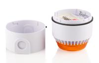 540503full-0414x Eaton Amber Sounder Beacon, 18 → 24 V dc, IP54, IP65, Wall Mount, 101dB at 1 Metre