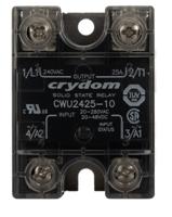 cwu2425-10 Sensata Crydom CW24 Series Solid State Relay, 25 A Load, Panel Mount, 280 V ac Load, 48 V dc, 280 V ac Control