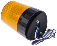 907-5996 RS PRO Amber Flashing Beacon, 110 → 230 V ac, Screw Mount, LED Bulb, IP67