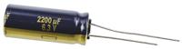 eeufc0j222 Panasonic 2200μF Aluminium Electrolytic Capacitor 6.3V dc, Radial, Through Hole - EEuFC0J222