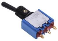 5636adbgk APEM Toggle Switch, Panel Mount, On-On, SPDT, Solder Lug Terminal, 30V dc