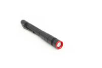 219-8138 RS PRO LED Pen Torch Black, Red - Rechargeable 400 lm, 155 mm