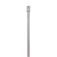 mlt6s-cp Panduit Cable Tie Assemblies, , 521mm x 4.6 mm, Metallic 304 Stainless Steel, Pk-100