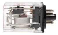 349-327 RS PRO Plug In Power Relay, 24V ac Coil, 10A Switching Current, DPDT
