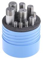 185-7557 RS PRO Screwed Slot Drill Set 2 Flutes, 4 mm, 5 mm, 6 mm, 8 mm, 10 mm, 12 mm, 14 mm, 16 mm, 18 mm, 20 mm Cut Diameter
