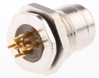 1200840030 Brad from Molex Circular Connector, 5 Contacts, Panel, M12 Connector, Socket, Female, IP69K, Ultra-Lock Series