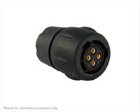 uts6gn104s Souriau Sunbank by Eaton Circular Connector, 4 Contacts, Cable, Standard Connector, Socket, Female, IP68, IP69K, UTS