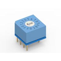 428517310917 Wurth Elektronik 4285173109, 16 Position, BCD Rotary Switch, 150mA, Solder