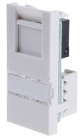 k5887-whi MK Electric Logic Plus Series RJ11 Connector Straight