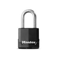 m115eurdlf Master Lock Key Weatherproof Padlock, 8mm Shackle