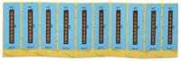 555-437 RS PRO Non-Reversible Temperature Sensitive Label, 204°C to 260°C, 8 Levels