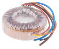 0080p1-2-015 Nuvotem Talema 230V ac, 2 x 15V ac Toroidal Transformer, 80VA 2 Output