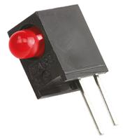 113-305-04 Marl , Red Right Angle PCB LED Indicator, Through Hole 2 V