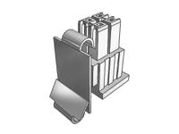 ipbd-03-d Samtec, IPBD Male Crimp Connector Housing, 4.19mm Pitch, 6 Way, 2 Row