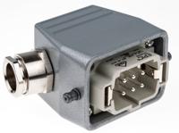 101900001901200071200200 EPIC Plug Kit, 6 Way, 16A, Male, H-BE, 440 V