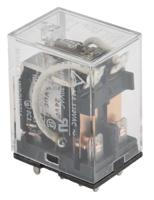 ly2-0-24vdc Omron PCB Mount Power Relay, 24V dc Coil, 10A Switching Current, DPDT