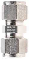 8sc8-316 Parker Stainless Steel Pipe Fitting, Straight Union 1/2in