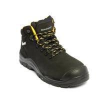 2603bk120 Himalayan 2603 Black Composite Toe Capped Unisex Safety Boots, UK 12, EU 46