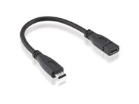 11029015-10 Roline USB 3.2, Male USB C to Female USB C, 150mm