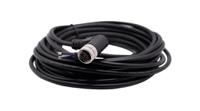 rnd-205-01225 RND Female 4 way Angled Socket M12 to Free End Cable Connector Cable, 5 m