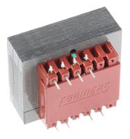 504-717 RS PRO 15V ac 2 Output Through Hole PCB Transformer, 6VA