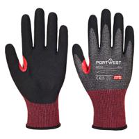 a673xs Portwest Black High Performance Polyethylene, Nitrile Foam, Steel Fibre, Nylon Glove 50 mm